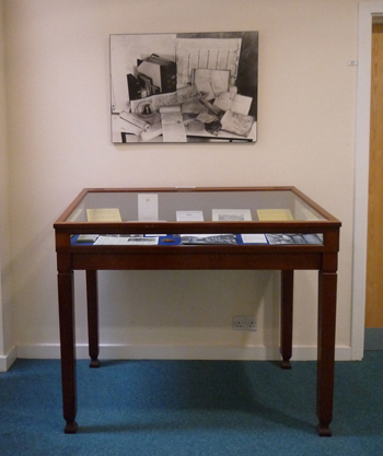 We used one of our original showcases to tell the story of our opening in May 1953, not long before the Coronation